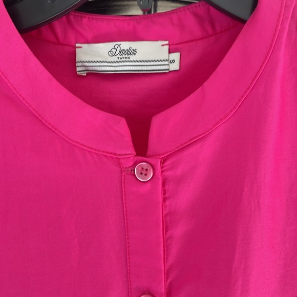 Devotion Twins Beauty Dress Bright Pink / Fuschia with Pockets - Picture 3 of 12